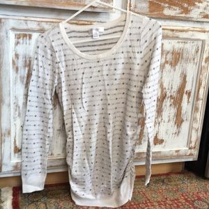 Maternity long sleeve top